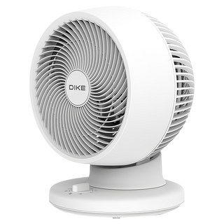 DIKE 8吋自動擺頭循環扇，3 檔風速可調，冷/暖氣流循環, HLE210