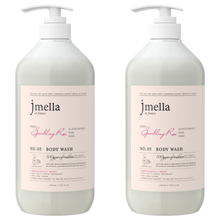 jmella 法式漫舞香水沐浴乳 No.05 Sparkling Rose, 1L, 2瓶