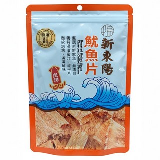 新東陽 魷魚片 炭烤, 80g, 1包