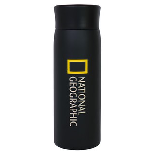 NATIONAL GEOGRAPHIC 國家地理 Ivy 雙層不鏽鋼隨行杯, 350ml, 經典黑, 顏色:國家地理 Ivy雙層不鏽鋼隨行杯_經典黑