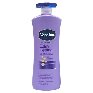 Vaseline 凡士林 香薰舒緩潤膚露 600ml 鎖水修護 微因子 深層滋潤 保濕 清爽, 1瓶