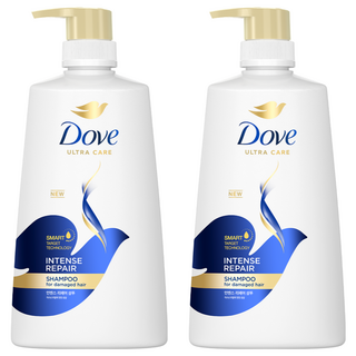 Dove 多芬 深層修護洗髮精，強韌抗斷，受損髮質適用, 680ml, 2瓶