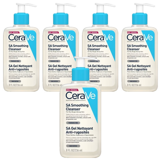 CeraVe 適樂膚 水楊酸煥膚淨嫩潔膚露, 236ml, 5瓶