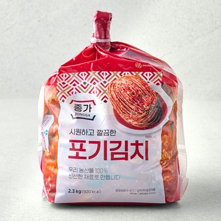 종가 포기김치, 2.3kg, 1개