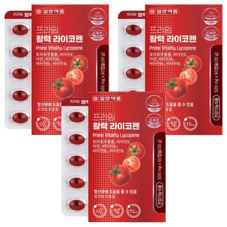 IL-YANG 一洋藥品 Prime活力番茄紅素 30g, 60片, 3個