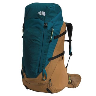 THE NORTH FACE TERRA 65 後背包, Blue Coral + Utility Brown + LED Yellow