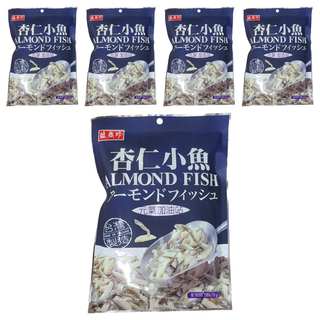 盛香珍 杏仁小魚, 76g, 5包