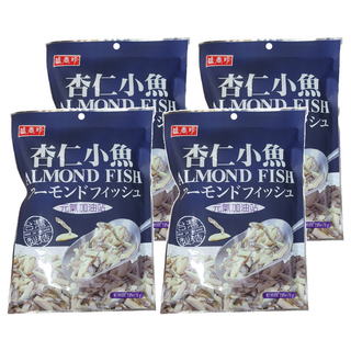 盛香珍 杏仁小魚, 76g, 4包