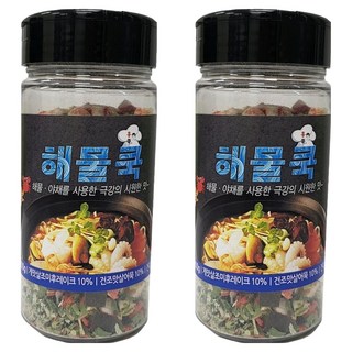 해물쿡 맛내기 만능 양념 후레이크, 2개, 100g