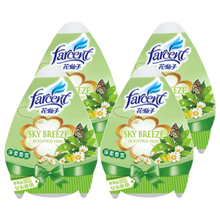 farcent 花仙子 好心情香氛蛋, 120g, 4個, 淨柔香