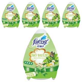 farcent 花仙子 好心情香氛蛋, 120g, 5個, 淨柔香
