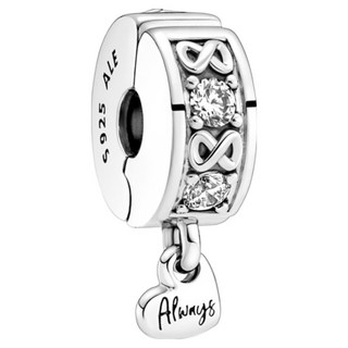 판도라 여성용 패밀리 올웨이즈 파베 클립 참 791151C01 +쇼핑백+메시지카드+품질보증서(백화점A/S)