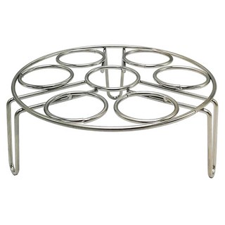 milomix 美樂美事 304不鏽鋼蒸蛋架 穩固耐用 多功能廚房配件, 1個