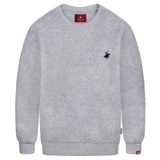 BEVERLY HILLS POLO CLUB 比佛利保羅 男女通用 Timeless 刺繡logo 刷毛大學T恤 CPM9T00