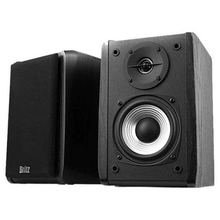 브리츠 2.0 channel 트윈 우퍼 Hi Fi 스피커 시스템, 혼합색상, BR-1000A Plus