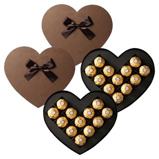 FERRERO ROCHER 金莎 巧克力心型禮盒 T12 12顆組, 2盒, 150g