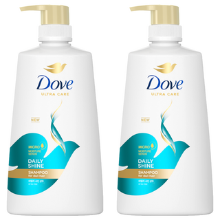 Dove 多芬 日常亮澤洗髮精 適用於暗沉髮質, 680ml, 2瓶