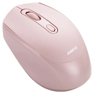 RASTO 超靜音無線滑鼠, RM10, 粉色