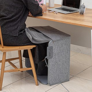 Rhinox 隔板暖腳器 辦公室暖腳器, RXTZ-RH21A, 灰色