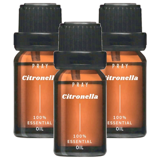 PRAY 天然單方精油系列 香茅 100% Essential Oil, 10ml, 3瓶