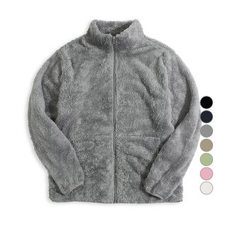 M.N.C 男女通用 彈性雙面刷毛拉鍊外套 MDJK603TE