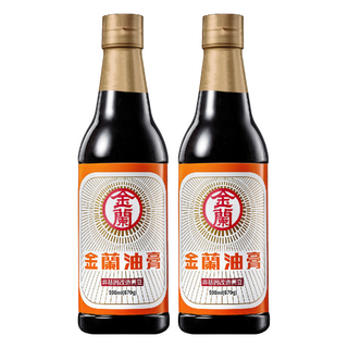 金蘭油膏 經典台灣味 590ml 讓料理呈現誘人的醬色和濃郁的醬香, 2瓶