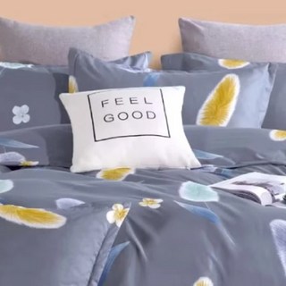 A-ONE 雪紡棉床包組 單人, 磨毛加工 親膚柔軟 吸濕排汗, 百慕達