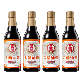 金蘭油膏 經典台灣味 590ml 讓料理呈現誘人的醬色和濃郁的醬香, 4瓶