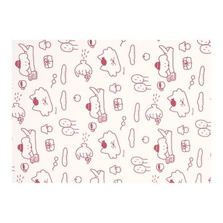 moong9 波霸點點 抗菌捲筒包裝紙, 辣椒, 1個, 10m