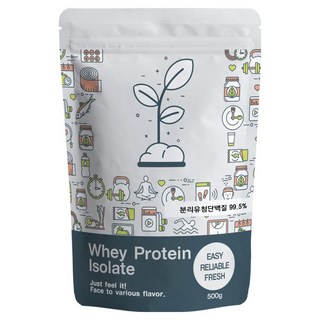 PUREUNBIN WPI乳清分離蛋白粉, 500g, 1包