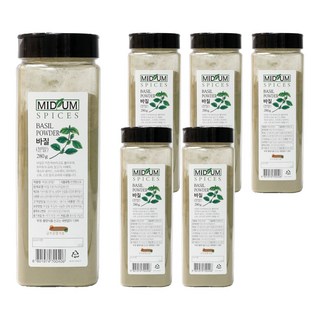 香料羅勒粉, 280g, 6個