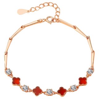 純銀幸運草手鍊 S999