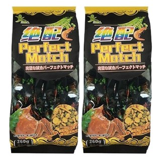 Perfect Match 絕配 綜合豆果子 蟹黃鹹蛋味, 260g, 2袋