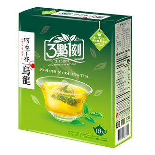 3點1刻 四季春烏龍茶, 3.5g, 18包, 1盒