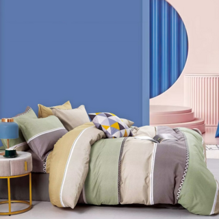 A-ONE 雪紡棉床包組 環保印染 吸濕透氣 SGS檢驗合格