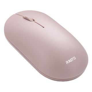 RASTO 美學超靜音無線滑鼠, RM14, 粉色, 1個