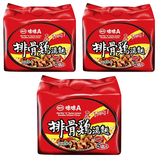 味丹 味味A 排骨雞湯麵, 15包