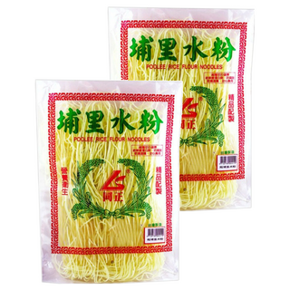同正 埔里水粉 粗 炒煮皆宜 Q中帶勁 滑溜爽口 精品配製 營養衛生, 400g, 2包