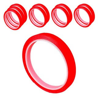 咪咪購物 透明壓克力雙面膠 防水免釘貼 黏著性強膠帶 小尺寸, 10個