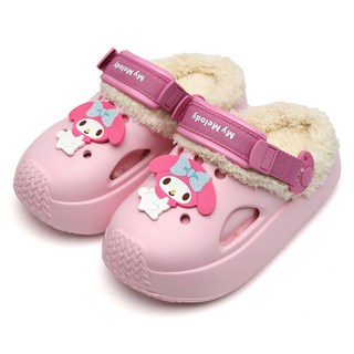 兒童美樂蒂餅乾防寒涼鞋
