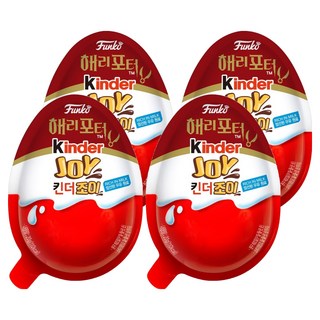 kinder 健達 Joy巧克力奇趣蛋minions款 內含新奇玩具, 20g, 4顆
