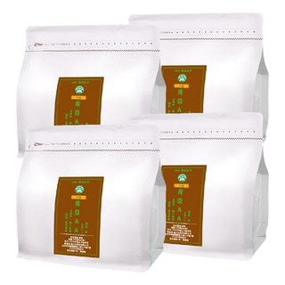 eCOFFEE 壹咖啡 精品莊園 肯亞 AA水洗 200g±5g, 4包, Whole Bean