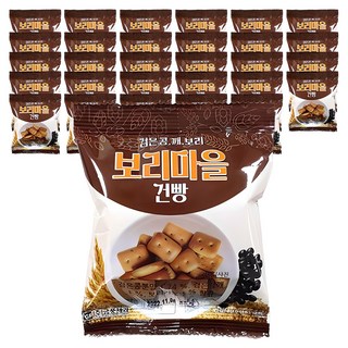 금풍제과 검은콩깨 보리건빵, 30g, 30개