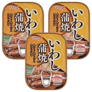 Kyokuyo 極洋 蒲燒沙丁魚罐, 90g, 3罐
