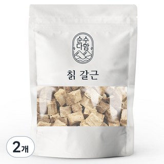 순수다함 국내산 칡 갈근 칡차, 300g, 2개