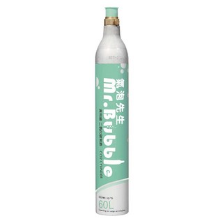 Mr.Bubble BubbleSoda 氣泡水機專用食用級二氧化碳氣瓶 60L MB-888