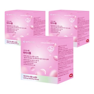 MYSITOL 肌醇粉隨身包 60條入, 150g, 3盒