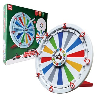 Playwheel 挑戰輪盤, 1個, 彩色輪盤