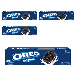 OREO 奧利奧 夾心餅乾, 110.4g, 4盒