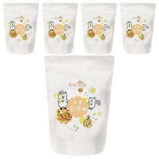 午後小食光 米香圓圓酥 原味 - 台灣米製成 無添加防腐劑, 120g, 5包